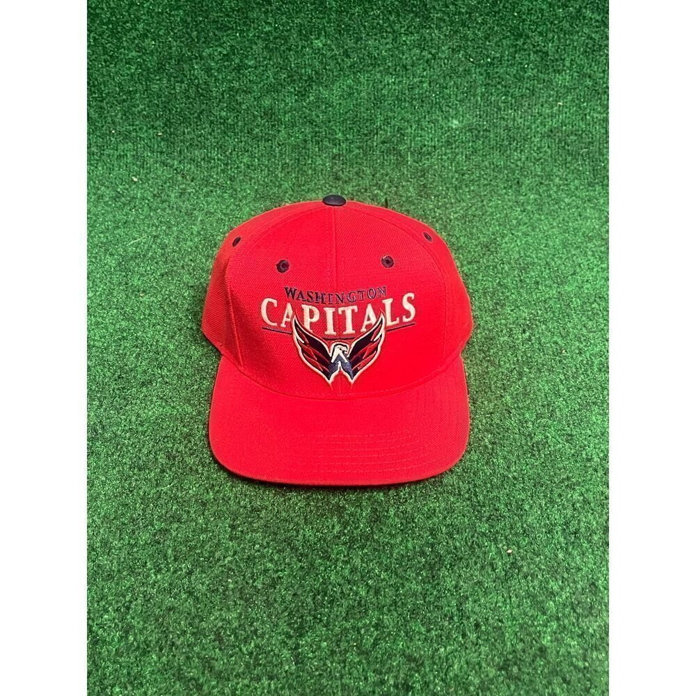 Youth Washington Capitals Snapback Adjustable Hat Cap Unisex NHL